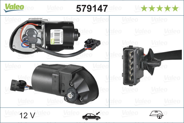 Motor stergator 579147 VALEO